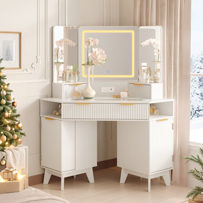 Dressing Table with Mirror