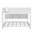 Queen Over Queen Bunk Bed With Cabinets,Charging Station,Ladder And Safety Guardrails-2124099840