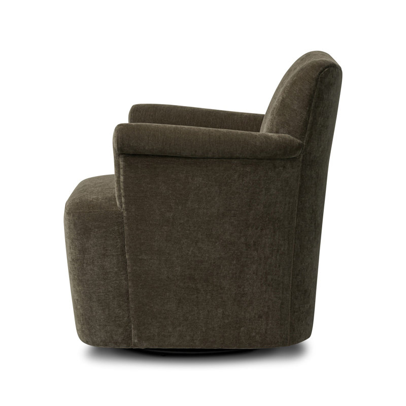 Camellia Swivel Chair, Malmo Olive