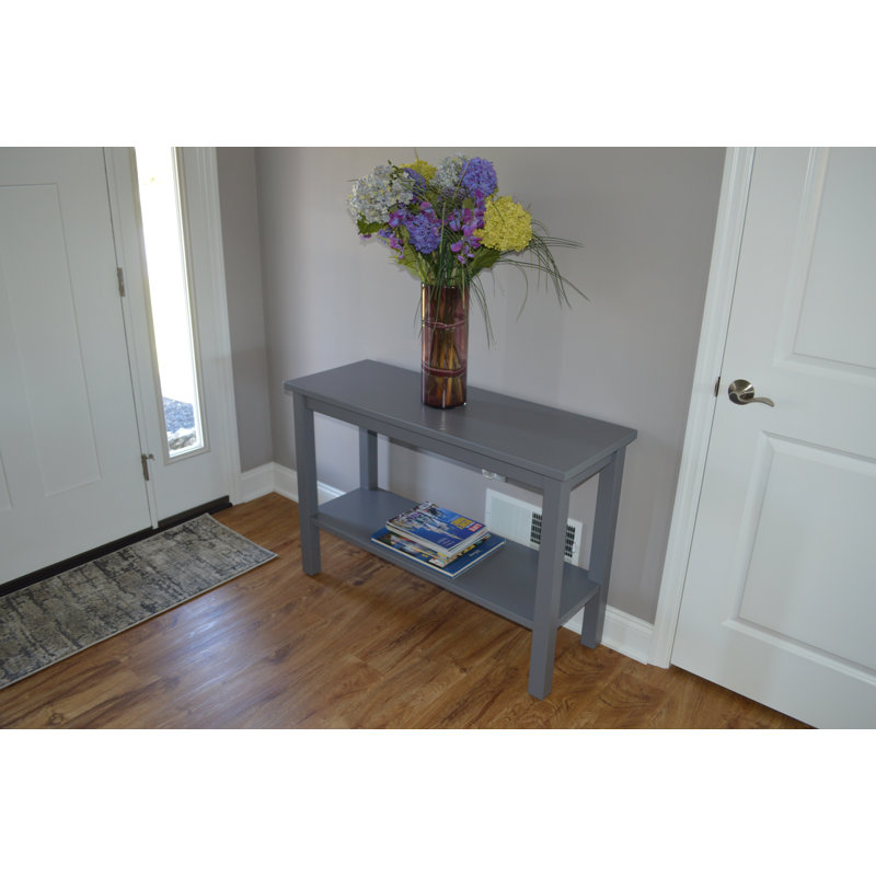 Console en bois massif 44 po Haralan, Ferme