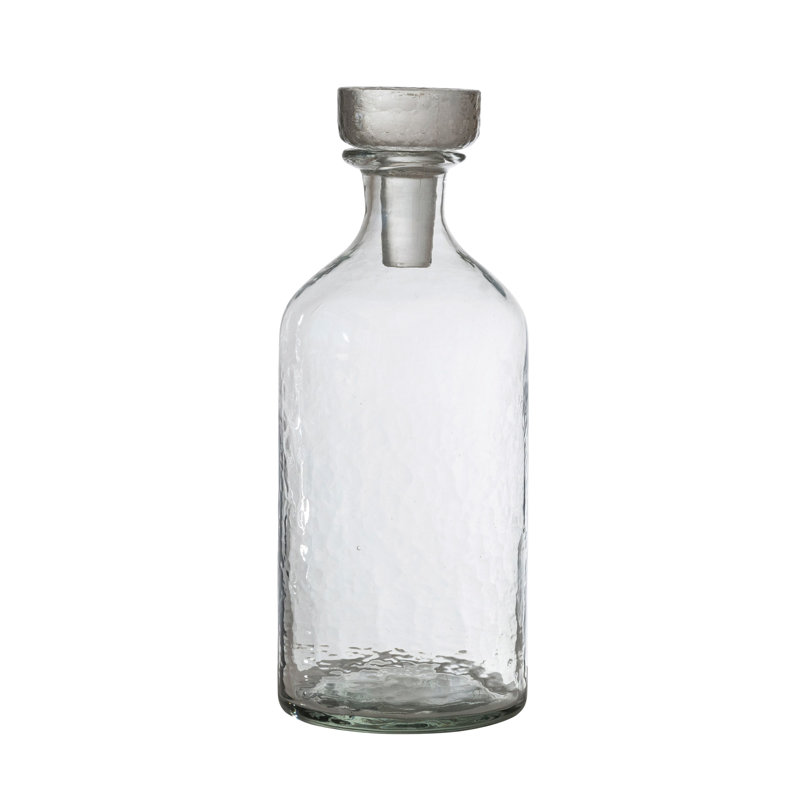 Carafe à vin en verre Lyllyan, H 10 po x L 4 po x l 4 po