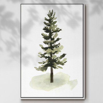 " Watercolor Pine II "