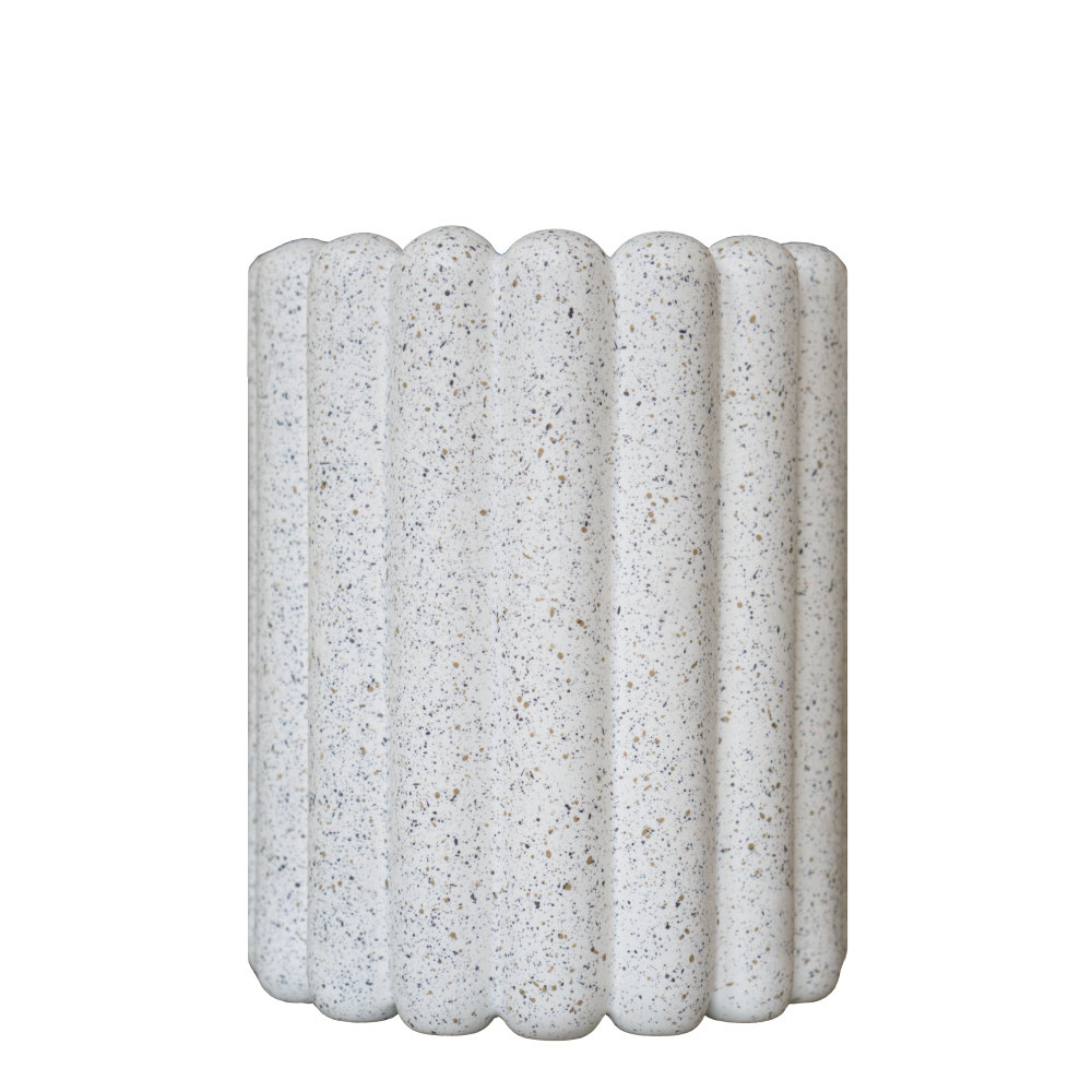 Ceramic Pot Planter, 9.06" H x 7.48" W x 7.48" D
