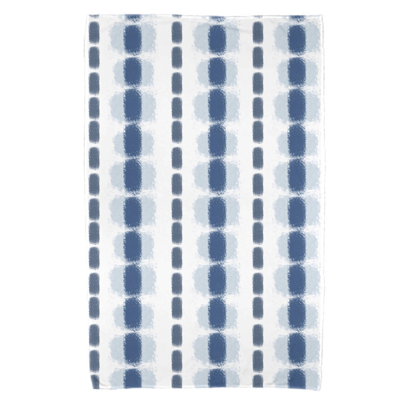 Serviette de bain Normandie, Bleu