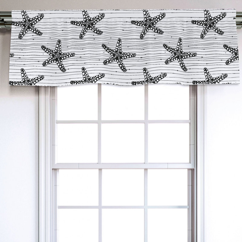 Sateen Ruffled Window Valance