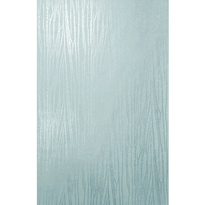 Zebra Lines Glassbeads Sparkle Turquoise Green Metallic Modern Texture Wallpaper
