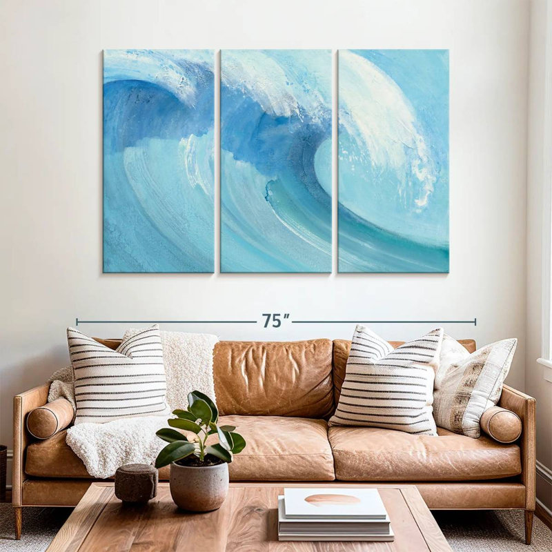 Senne Catch A Wave, 42" H x 65" W