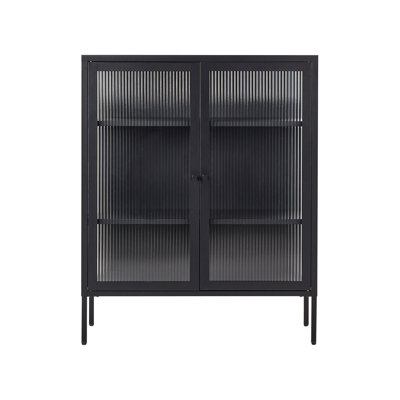 Shiena Steel 2 - Door Square Accent Cabinet