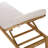 Montclair Teak Chaise Lounge