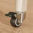 Rolling Entryway Coat Rack