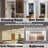 AMANI Rectangular Modern High Lumen Lighted LED Anti-Fog Dimmable Wall Mounted Bathroom Vanity Mirror-92802118