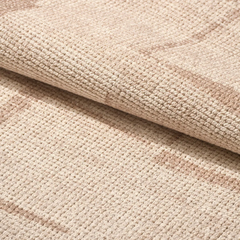 Cotton Abstract Indoor Rug, Rectangle 3'3" x 6'7"
