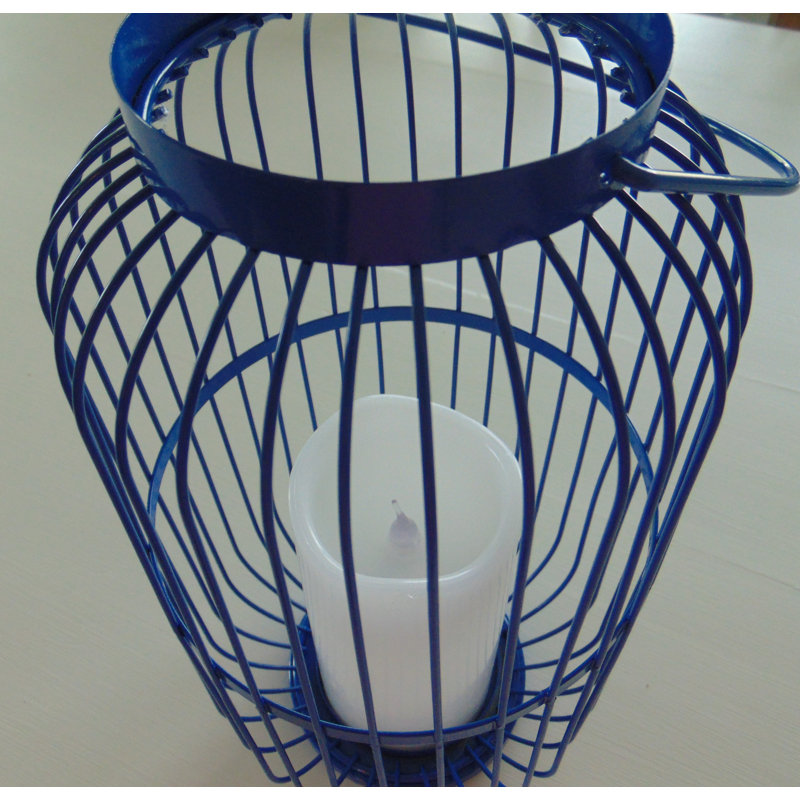 11.5'' Battery Powered Integrated LED Cylinder Lantern