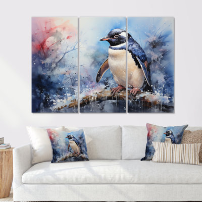 Snowy Penguin Wonders - Ensemble de décoration murale pingouin