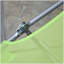 Chaises longues de piscine pliantes Outsunny, chaises de bronzage d'extérieur avec coussin, dossier inclinable, structure en acier et filet respirant pour la plage, la cour, le patio et le vert