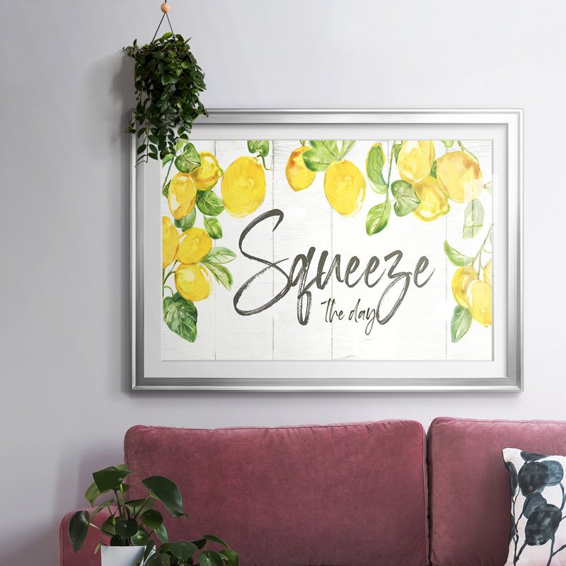 Citron pressé, Argent, H 30 po x l 44 po x P 1,5 po