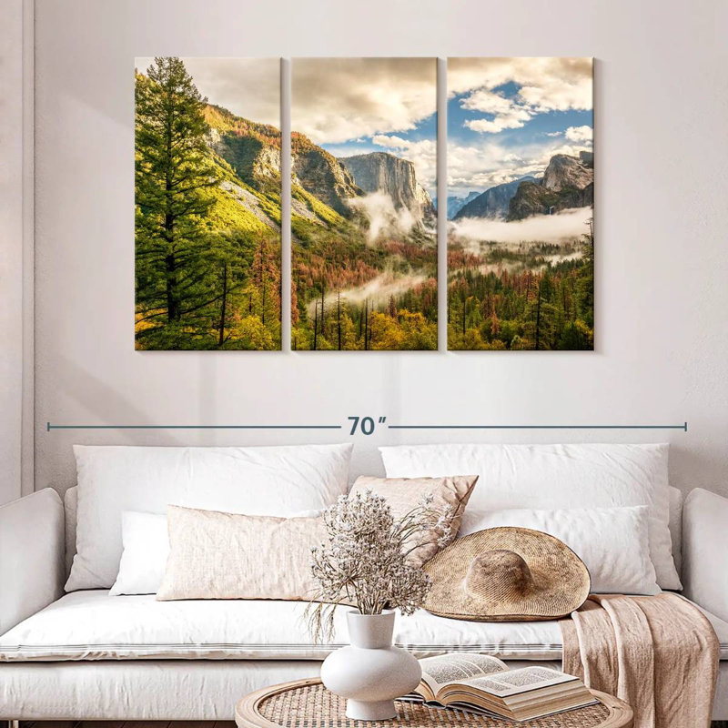Alvord Scenic Yosemite Valley, H 32 po x l 50 po