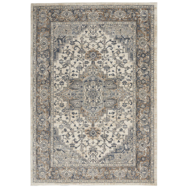Shaune Oriental Indoor Rug, Rectangle 3'9" x 5'9"