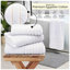 6 Pack Premium Ribbed Cotton Towels, Everyday Comfort Hand, Bath Towels & Sheet, Soft Feel, Quick Dry & Highly Absorbent-118474359-124328164