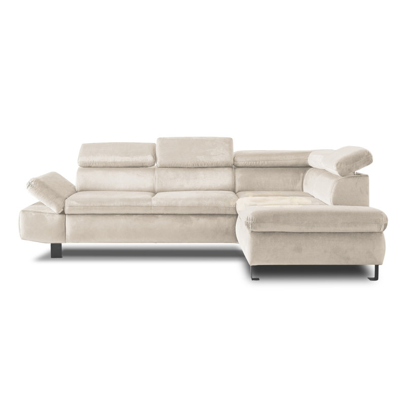 Nairobi 5 Seater Corner Sectional, Right Hand Facing, Beige