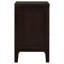Table de chevet 2 tiroirs Boden Cappuccino