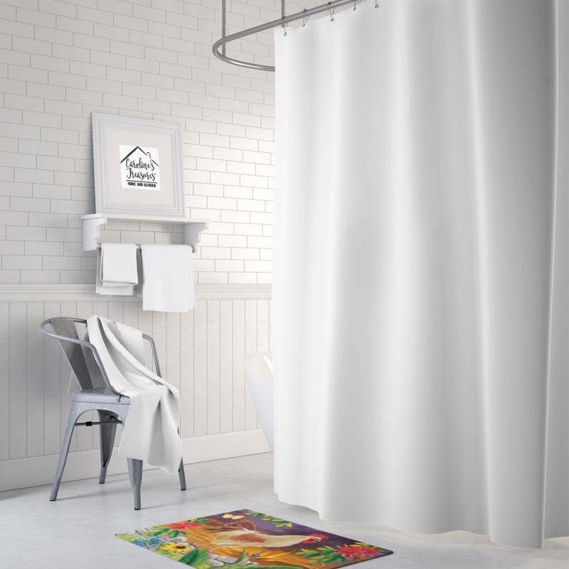 Rosiland Solomon Memory Foam Non-Slip Bath Rug
