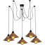 5 - Light Brushed Copper Cone Pendant-1451359437