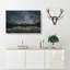 Mountain Star Reflection In Italy - Wrapped Canvas Painting-56629139