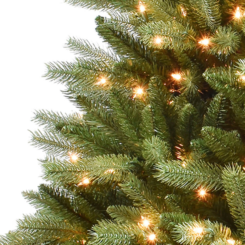 Lighted Artificial Christmas Tree, 6.5' H