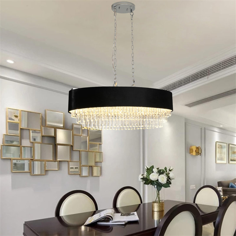 Luminaire moderne en cristal pour lustre de salon en cristal