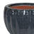 Sharlita Round Black Mist Ceramic Outdoor Planter Pot-1389763956-1389763957