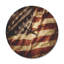 Drapeau américain - horloge murale moderne en bois-63618888