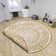 Reversible Flatweave Ocher/Off White Rug