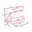 Lit simple superposé au dessus d'un lit double avec éclairage à DEL, port de charge USB, escalier de rangement et lit gigogne simple-959624828