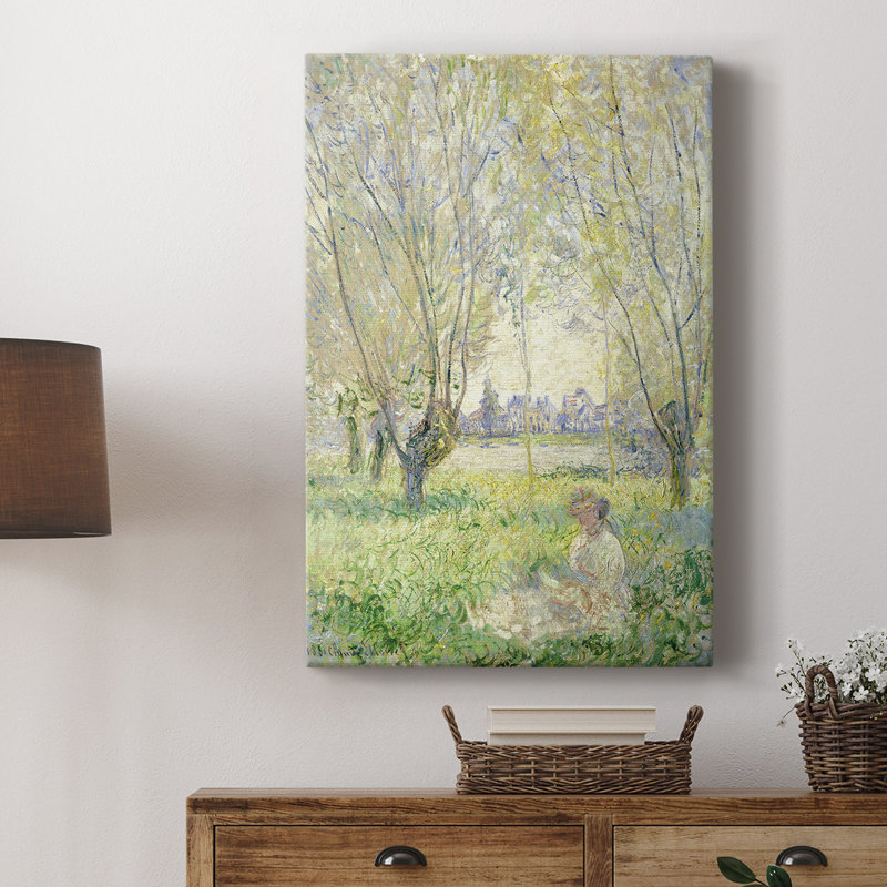 Paysage rétro XLVII - galerie Cavas, H 60 po x l 40 po