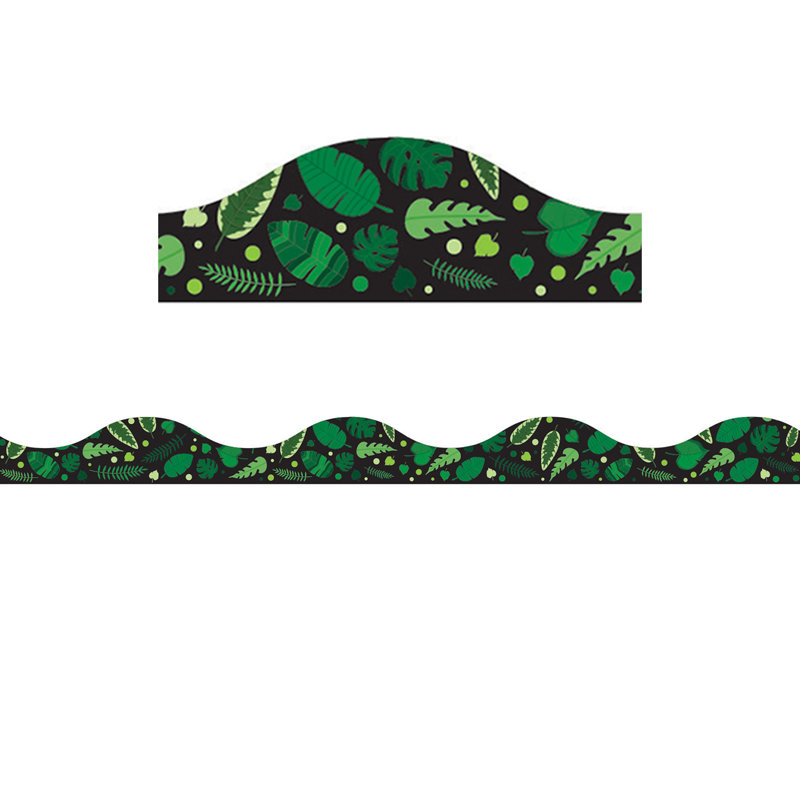 Bordure magnétique festonnée