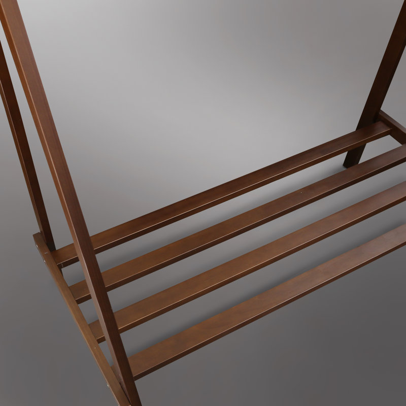 Peterborough 38'' Solid Wood Clothing Rack
