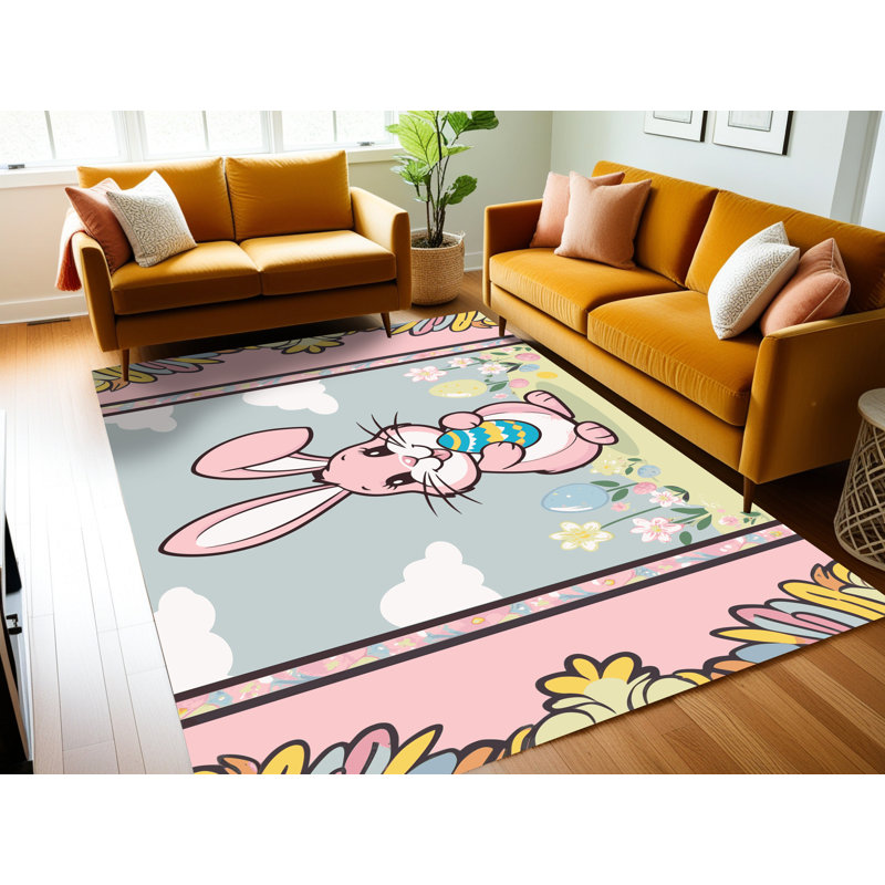 Le tapis des Fêtes de Pâques Printemps Aisle®, Tapis de couloir 2 pi x 4 pi