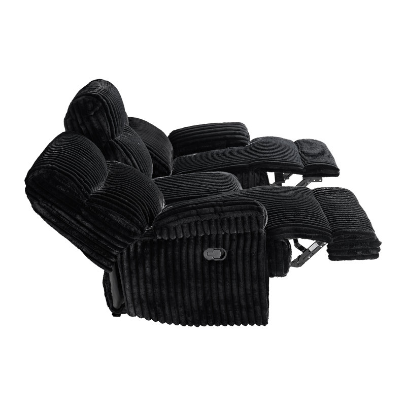 Merrick Motion Sofa in Masis Black
