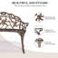 Metal Outdoor Bench-969840539