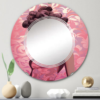 Geduhn - Miroir mural moderne rond