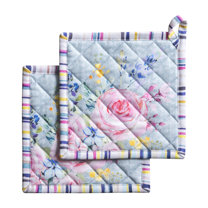 Maison D' Hermine Cotton Potholder Set