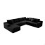 Siège modulaire modulaire pour canapé, canapé rembourré compressé, aucun assemblage requis, combinaison gratuite de 4 pièces-1863669425-1863669430