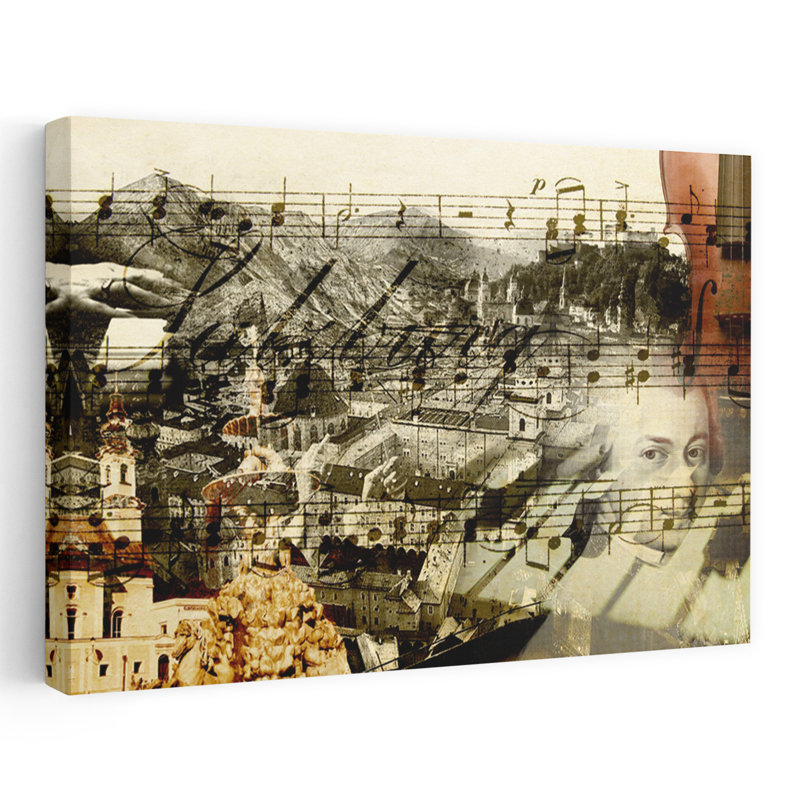 Musique classique - gens et lieux, art musical, H 16 po x l 24 po