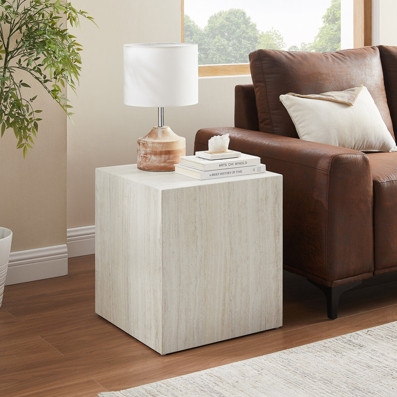 Daimian Block End Table