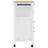 vidaXL Kitchen Trolley MONZA 33.1"x15.7"x34.8" Solid Wood Pine-488154843