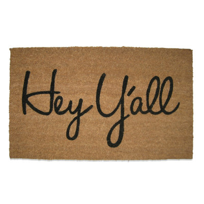 Paillasson Hey Y'All Southern Coir