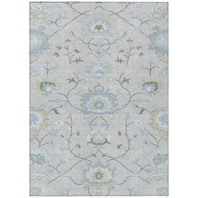 Machine Washable Indoor/Outdoor Mattera ACN2291 Global Rug, Rectangle 9' x 12'