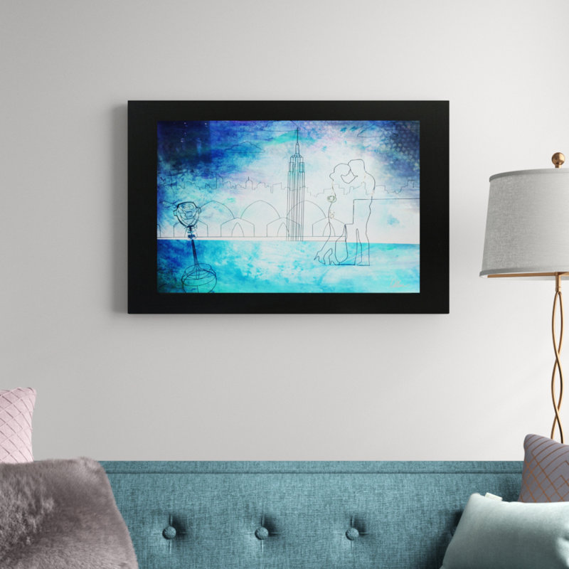 Single Picture Frame Print on Canvas, 61cm H x 92cm W x 3cm D