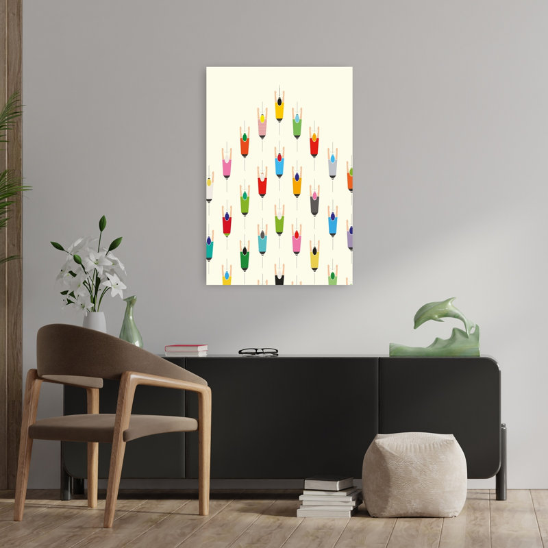 Art contemporain, art contemporain abstrait, H 36 po x l 24 po